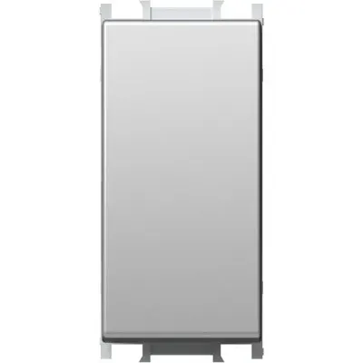 Modul Buton Simplu 1M 16A IP20 Argintiu, TEM Modul TEM-SM11ES-B