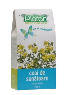 Ceai herba de sunatoare, 50g, Plafar