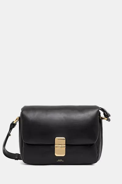 A.P.C. geantă crossbody pentru femei, din piele Sac Grace Soft