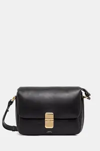 A.P.C. geantă crossbody pentru femei, din piele Sac Grace Soft