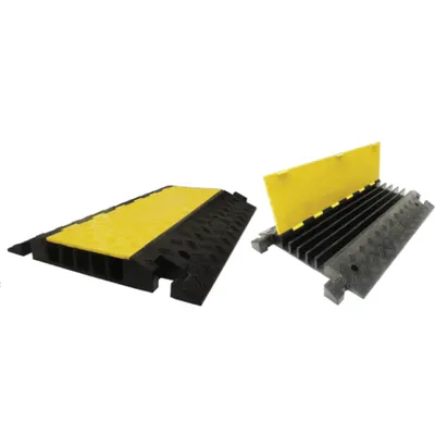 Protectie cabluri cauciuc 5 canale – rezistenta la trafic intens si uzura 900x500x55mm