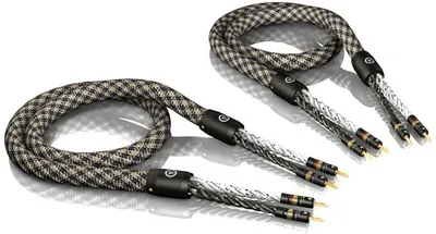 Cabluri Viablue - SC-6 Air Silver Single-Wire, 2×3m, multicolore