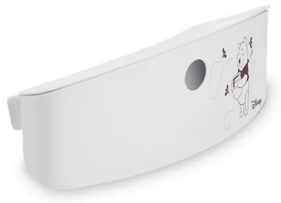 Cutie de depozitare Hauck - pentru scaun de hrănire, Disney Pooh White