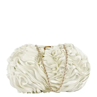 Geanta clutch ivory cu model 3D BMN-1241 06