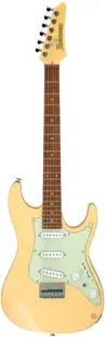 Chitară electrică Ibanez AZES31 IV, galben/alb