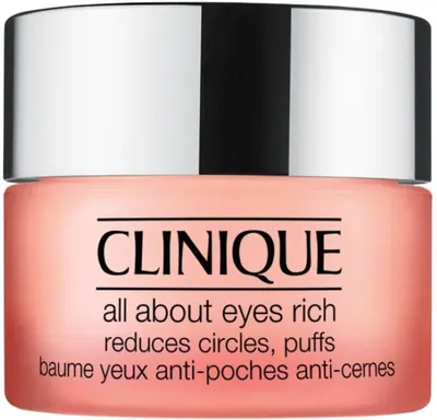 Clinique Cremă de ochi anti-cearcăne All About Eyes Rich, 15 ml