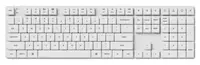 Tastatură mecanică Keychron - K5P-P2, wireless, Gateron Blue, RGB, albă