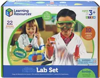 Kit științific Learning Resources - Laborator de chimie, 22 piese