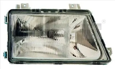 Far dreapta potrivit MERCEDES SPRINTER 2-T (901, 902), SPRINTER 3-T (903), SPRINTER 4-T (904) - (H1, pneumatic, fundal argintiu)