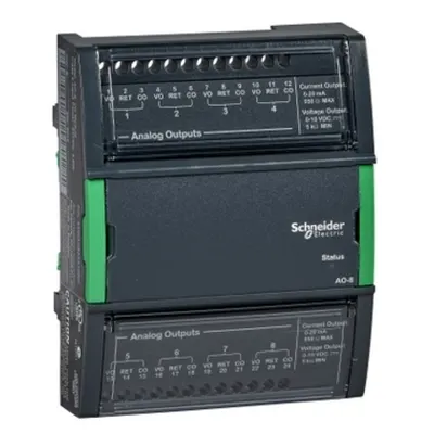 Modul SpaceLogic AO-8 8 iesiri analogice V/mA