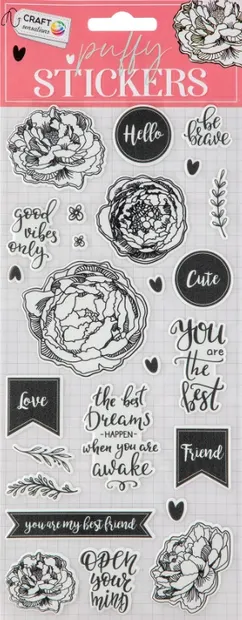 Abțibilduri Grafix Craft Sensations - lettering
