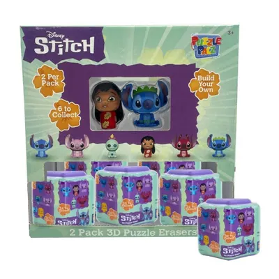 Puzzle surpriză Disney Stitch – Figurine 3D, assortiment