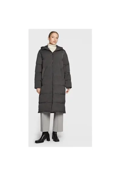 Geaca dama - 300508619 - Poliester reciclat - Gri - Gri
