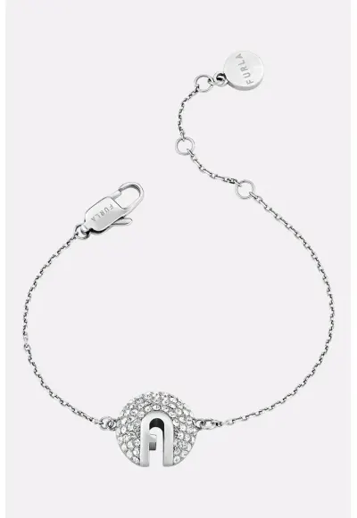 Bratara de otel inoxidabil cu talisman cu cristal Flow