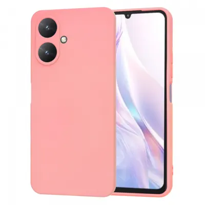 Husa pentru Xiaomi Poco M6 / Redmi 13C 5G, Techsuit, SoftFlex, Roz Deschis
