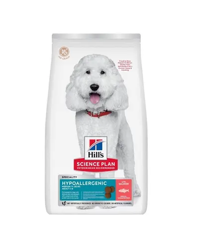 HILL'S Science Plan Canine Adult Medium Hypoallergenic Salmon 6kg hrană câini adulți rase medii, cu somon