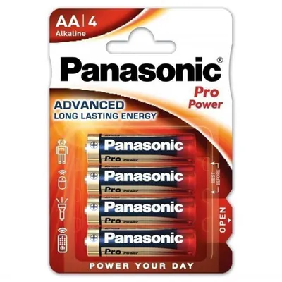 Baterii AA R6, blister 4 Buc. Panasonic PRO