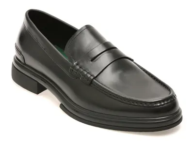 Mocasini eleganti ALDO negri, TUCKER 001, din piele naturala
