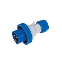 Ec690 Straight Plug 32a Ip67 1p+n+e 220-240v
