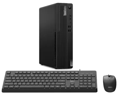 Calculator Second Hand Lenovo ThinkCentre M70s SFF, Intel Pentium Gold G6400 4.00GHz, 8GB DDR4, 256GB SSD NVMe + cadou tastatura si mouse OptimX Pro KM500