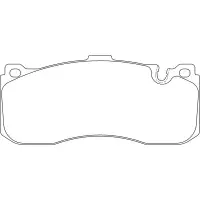 Set placute frana, frana disc MOTAQUIP LVXL1633