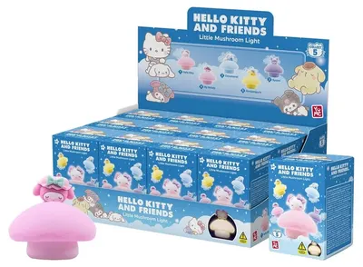 Lampă YuMe Animation: Sanrio - Hello Kitty, Little Mushroom Series, sortiment