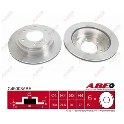 Disc frana ABE C45003ABE