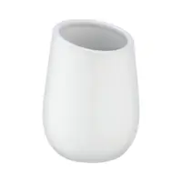 Suport din ceramică pentru periuțele de dinți Wenko Badi, alb