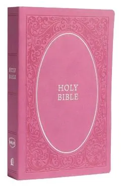 NKJV, Holy Bible, Soft Touch Edition, Imitation Leather, Pink, Comfort Print