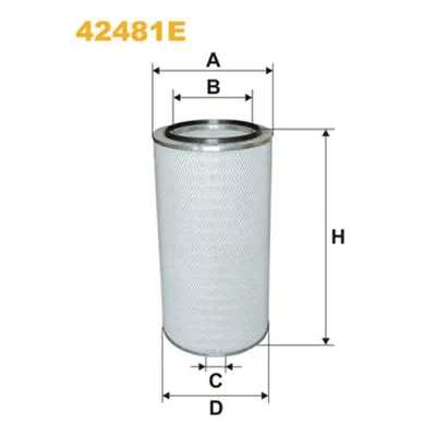 Filtru aer WIX FILTERS 42481E