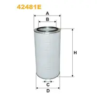 Filtru aer WIX FILTERS 42481E