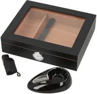 Set de trabucuri Angelo - Negru, 4 piese