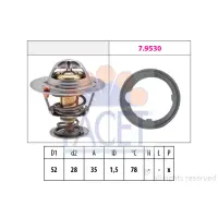 Termostat, lichid racire FACET 7.8267