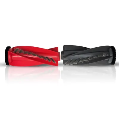 Set doua perii centrale PAA-home compatibile cu Roborock Qrevo Curv Edge, curatare eficienta, rosu/negru