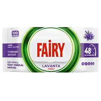 Servetele umede Fairy Cleaning, universale, lavanda, 100 bucati Engros
