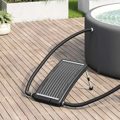 vidaXL Panou solar de încălzire pentru piscină, 72,5x46 cm, curbat