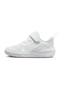 Pantofi Omni Multi-Court cu inchidere velcro pentru tenis - Alb optic