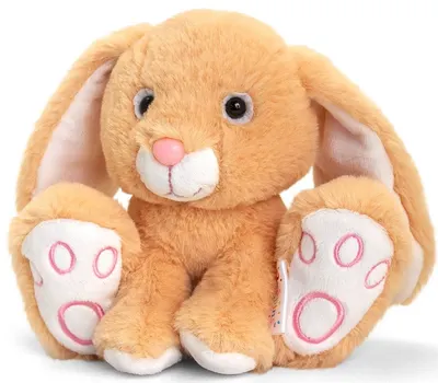 Jucarie de plus Keel toys Pippins - Iepuras, 14 cm