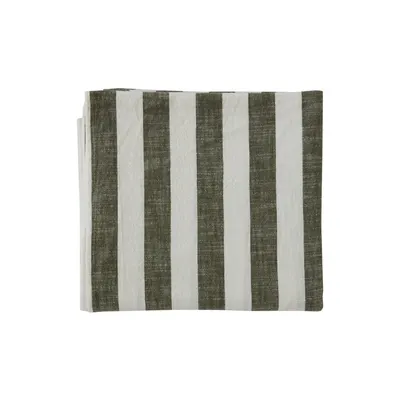 Față de masă din bumbac organic 140x260 cm Striped – OYOY Living Design