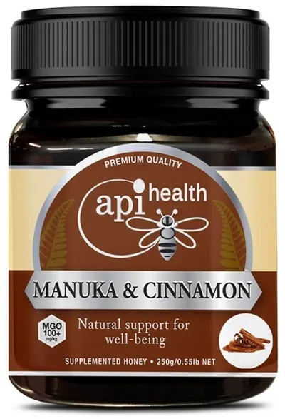 ApiHealth Miere de Manuka cu scorțișoară, 250 g