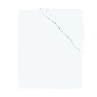 Husa, MimiNu, Universala, Pentru saltea de infasat, Cu elastic, Din Jersey, Material certificat Oeko Tex Standard 100, White