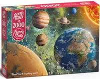 Puzzle Cherry Pazzi din 2000 de piese - Planeta Pământ