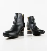 Botine dama Murray Negre