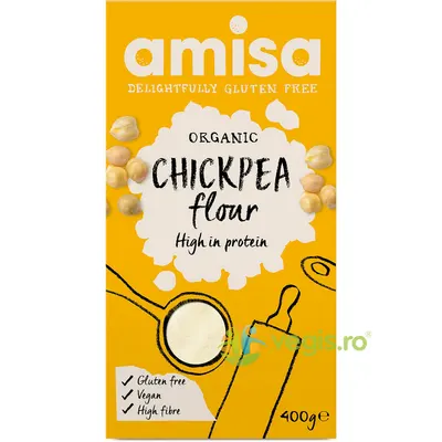 Faina de Naut fara Gluten Ecologica/Bio 400g