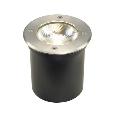 Spot incastrat, ROCCI Recessed fittings, stainless steel outdoor inground fitting, LED, 3000K, IP67, round, stainless steel 316, max. 6W