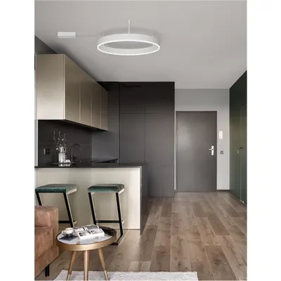 Lampa suspendata MOTIF Nisipiu Alb Aluminiu & Acrylic LED 45 Wat 230 Volt 3350.75Lm 3000K IP20