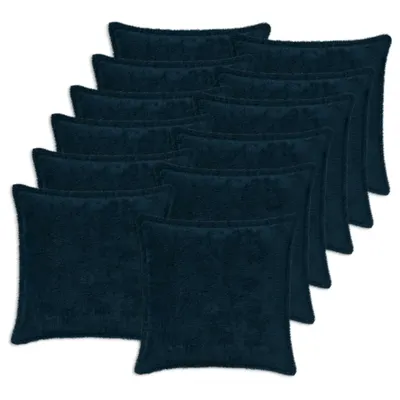 vidaXL Husă pentru pernă 12 buc. HOUTEN Albastru marin 45 x 45 cm