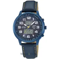 Ceas ETT Eco Tech Time ETT Eco Tech Time EGS-11734-32L Mens Watch Solar Drive Radio-controlled 48mm 10ATM