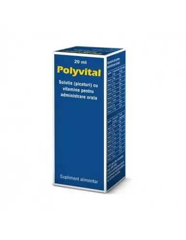 Polyvital solutie orala, 20 ml, Pharco
