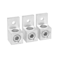 Terminal Clamp Sets For Rigid and Flexible Cables. 3-Piece Set, Each Covers 1 Pole